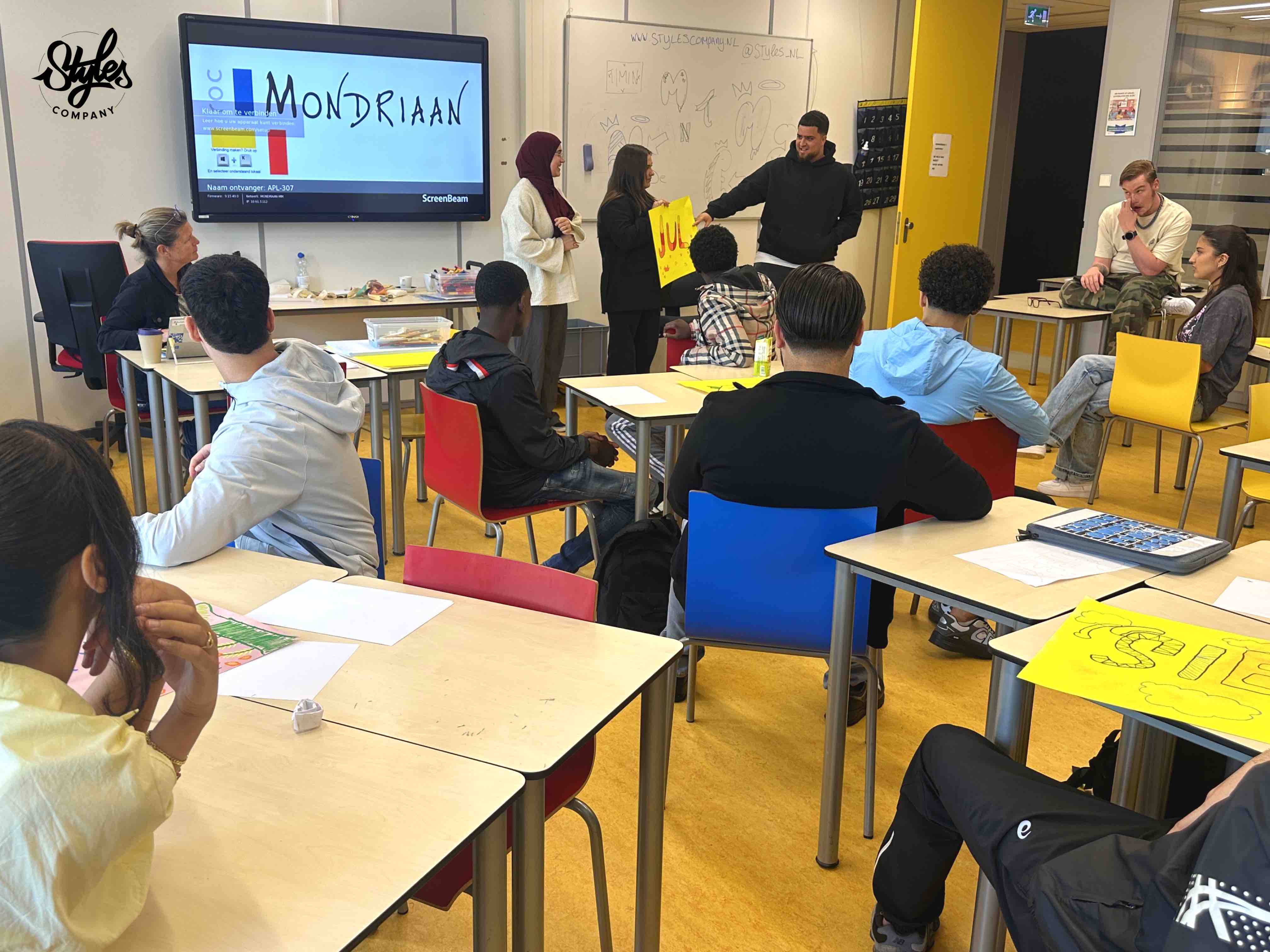 Graffiti Street Art Kunst educatie ROC Mondriaan MBO CJP door Styles Company