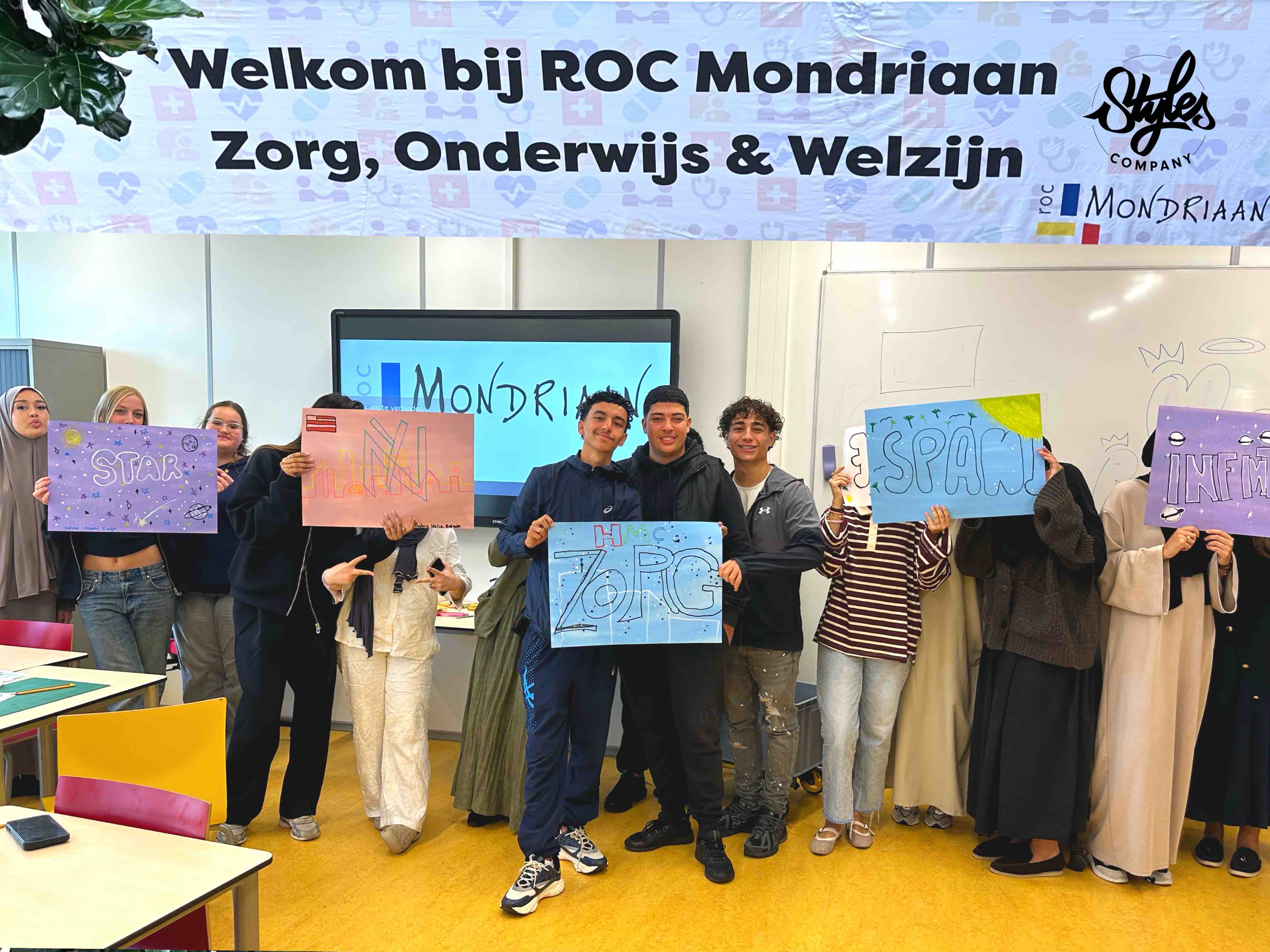 Graffiti Street Art Kunst educatie ROC Mondriaan MBO CJP door Styles Company