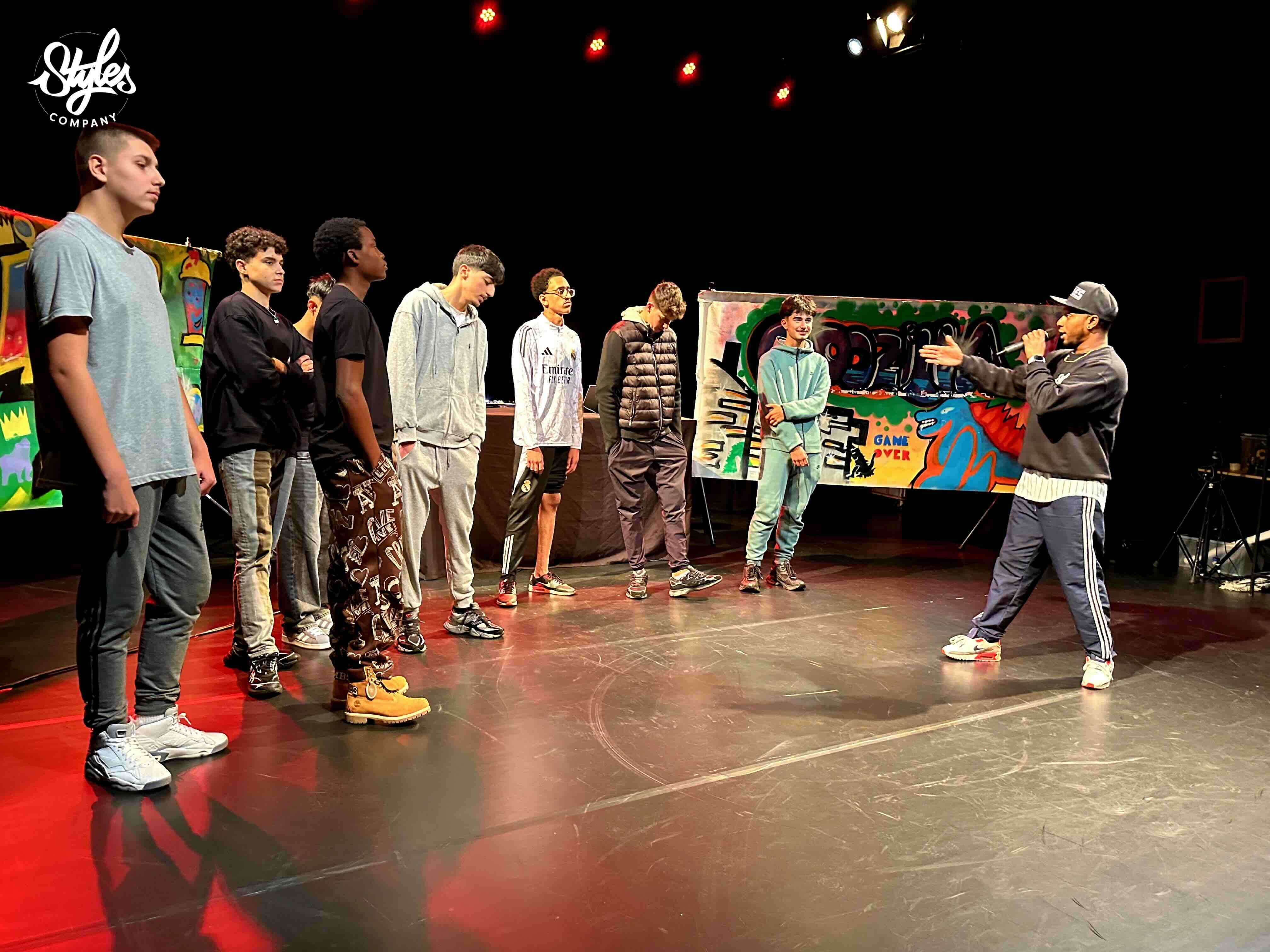 Kunst en cultuur educatie CKV Project Johan de Witt College door Styles Company