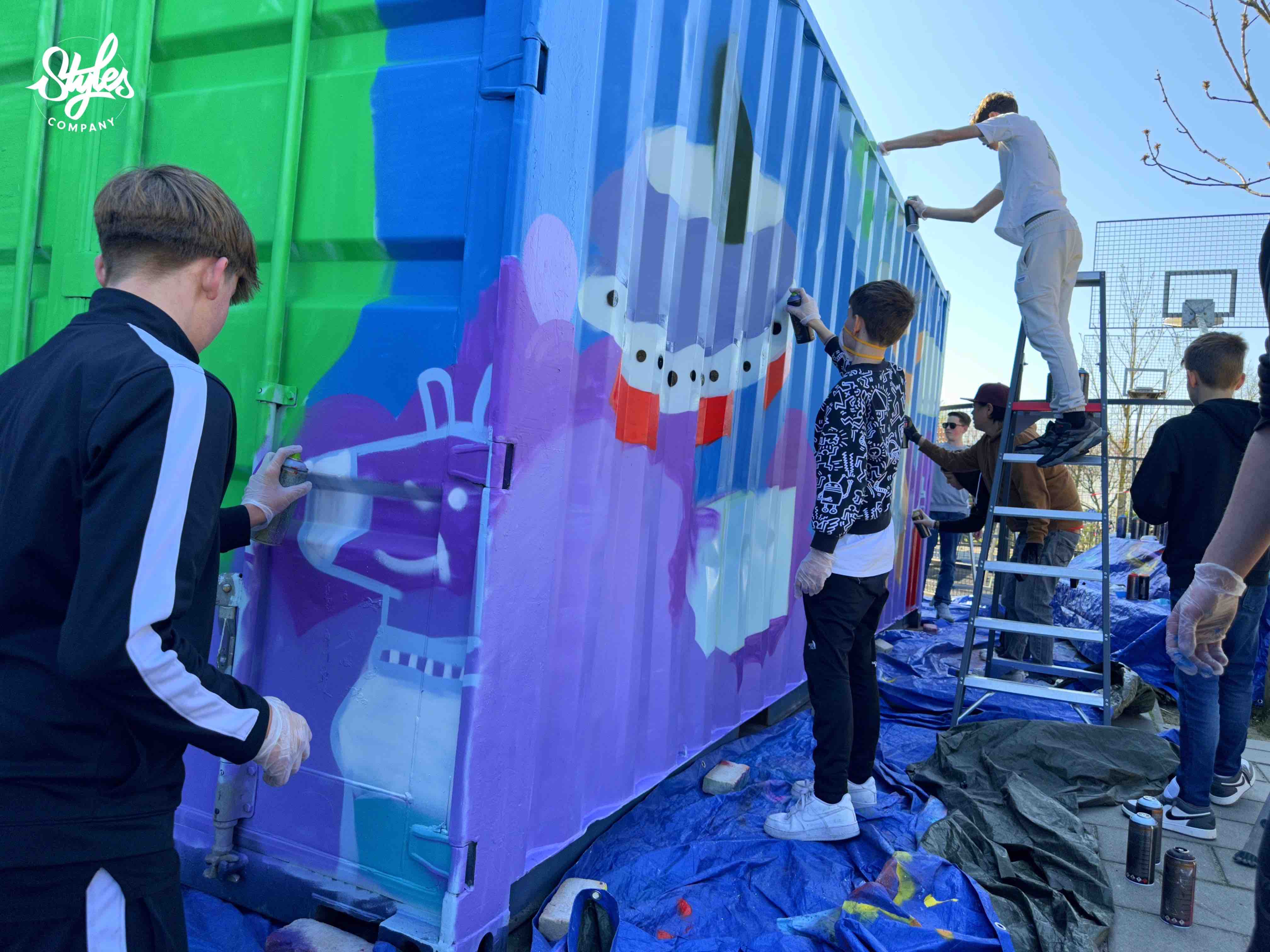 Character ontwerp tijdens een workshop van STYLES Company