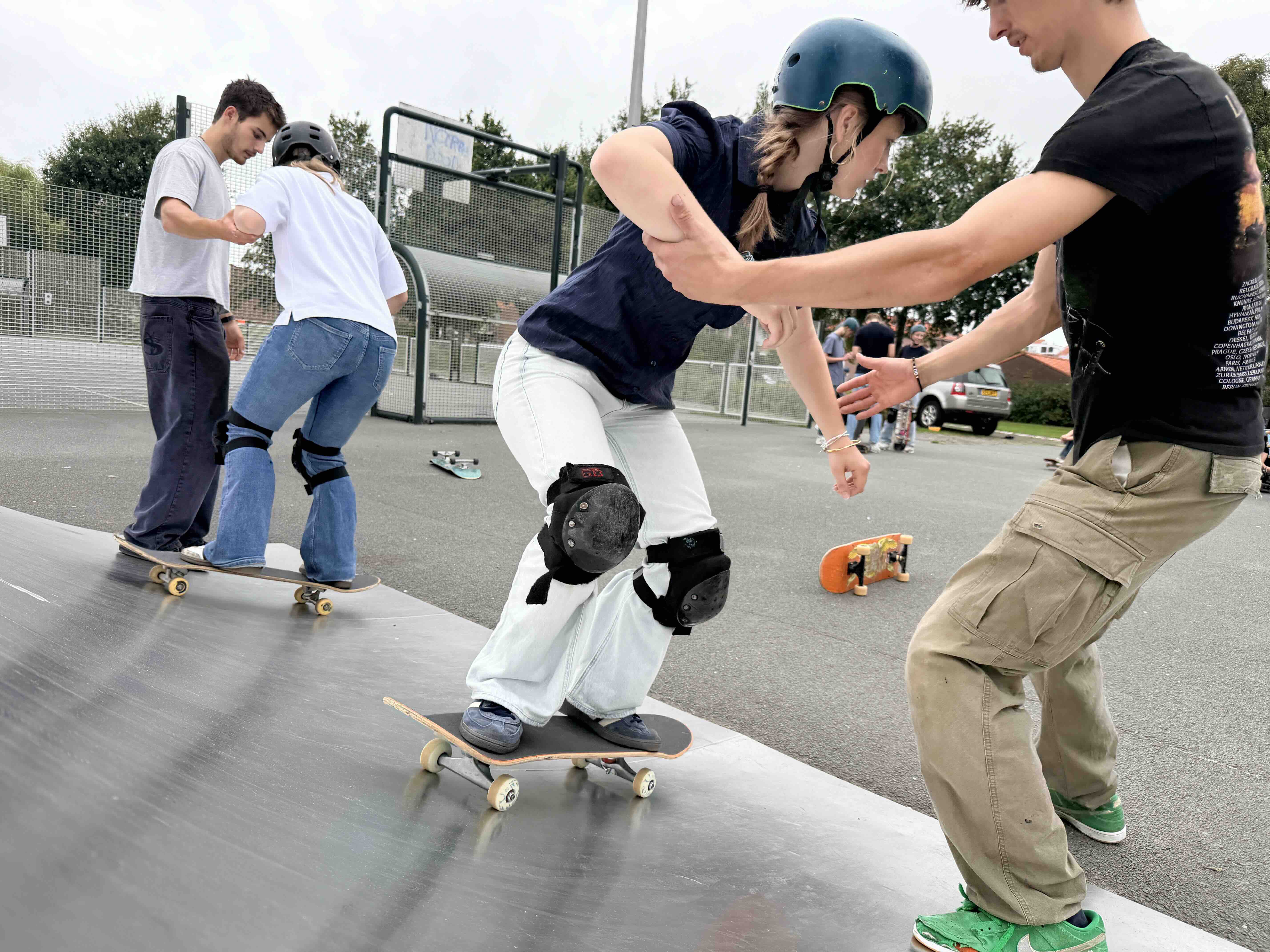 Skateboard workshop voor leerlingen door STYLES Company